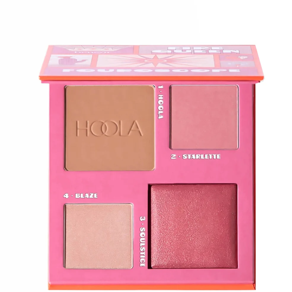 benefit Fouroscope Blusher, Bronzer and Highlighter Palette - Fire Queen Image 1