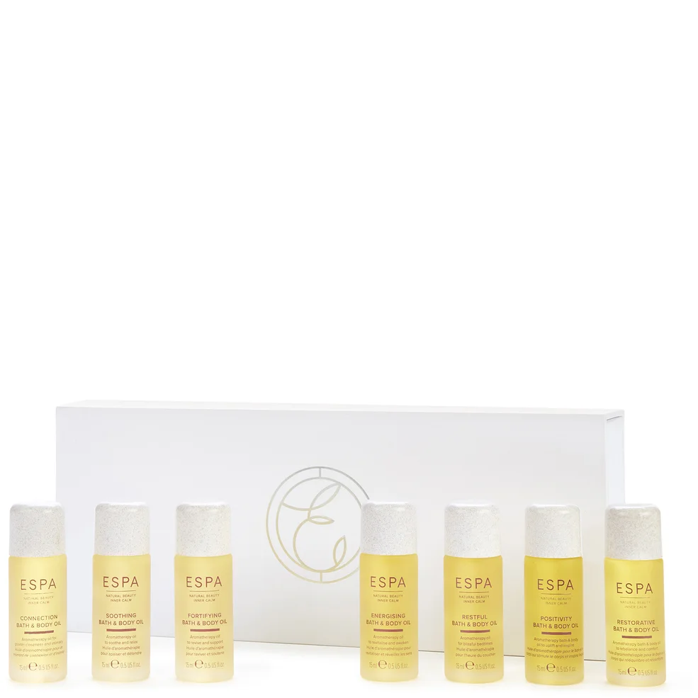 ESPA Signature Blends Aromatherapy Bath and Body Oil Collection Image 1