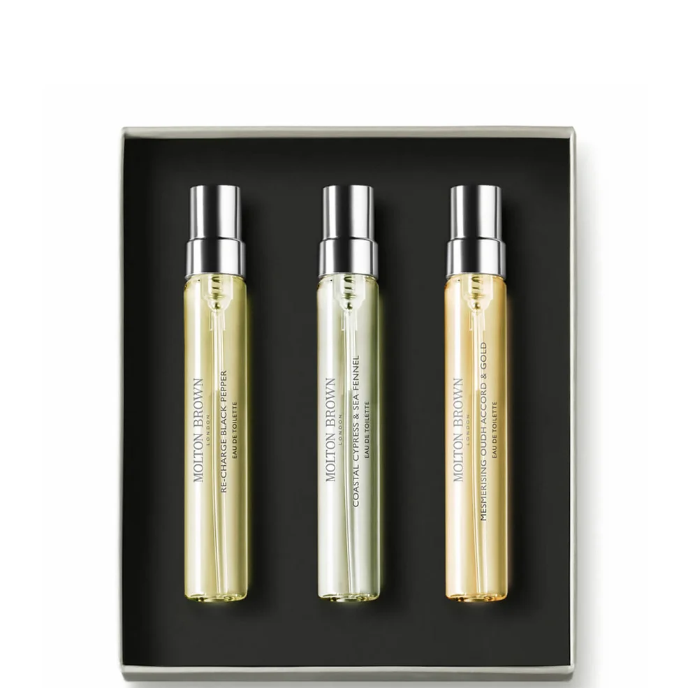 Molton Brown Woody & Aromatic Fragrance Discovery Set Image 1