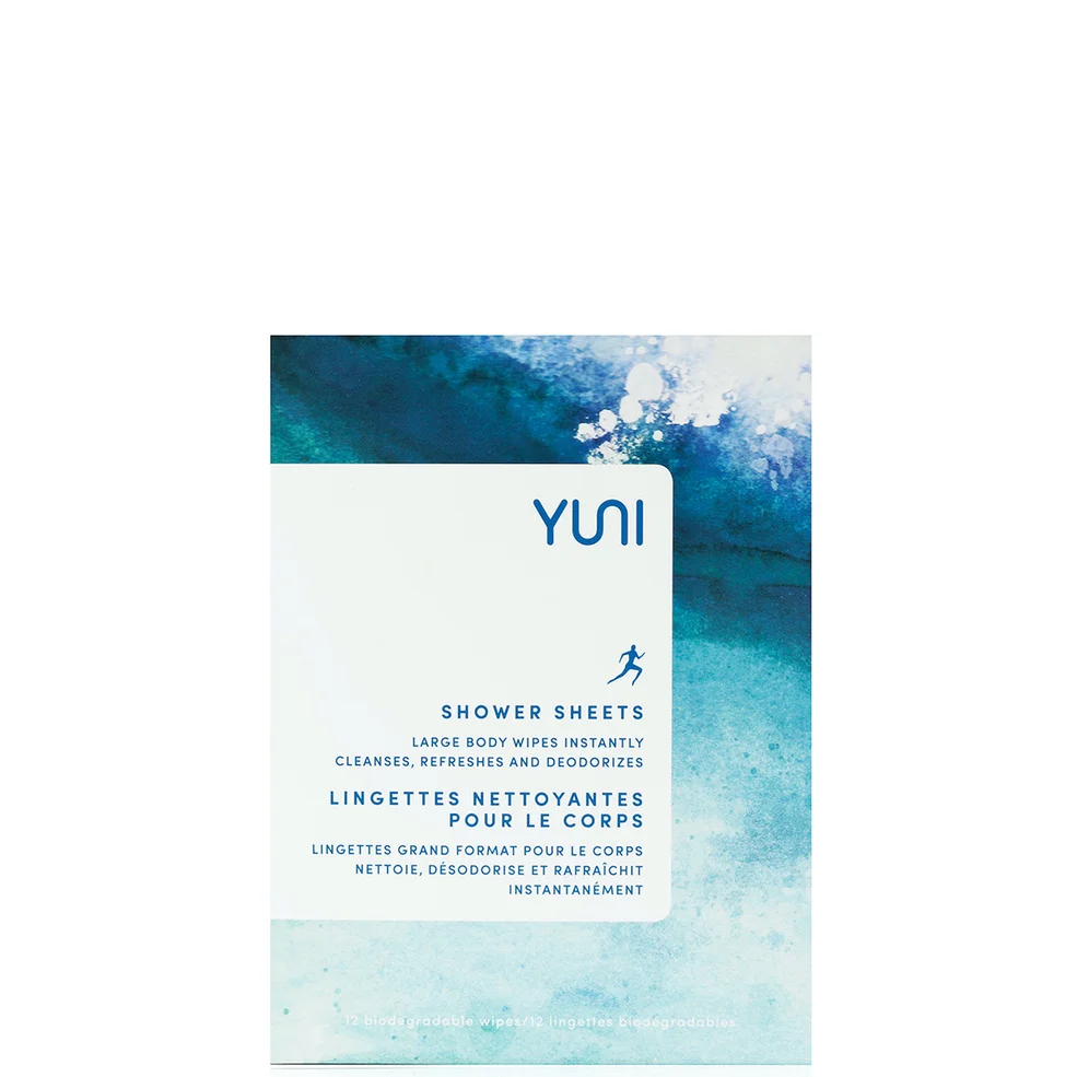 Yuni Beauty Shower Sheets (12 Wipes) Image 1