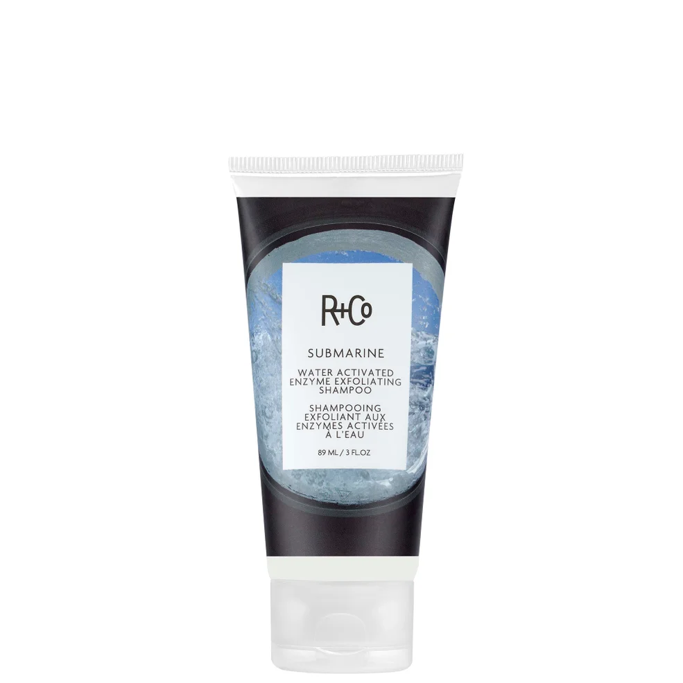 R+Co SUBMARINE Water Activated Enzyme Exfoliating Shampoo 3 oz. Image 1