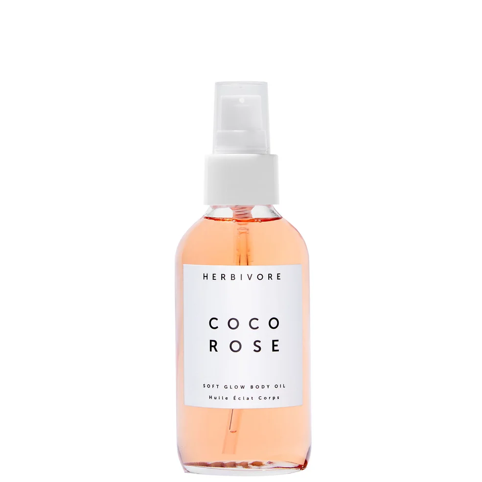 Herbivore Botanicals Coco Rose Soft Glow Body Oil 4 fl oz. Image 1