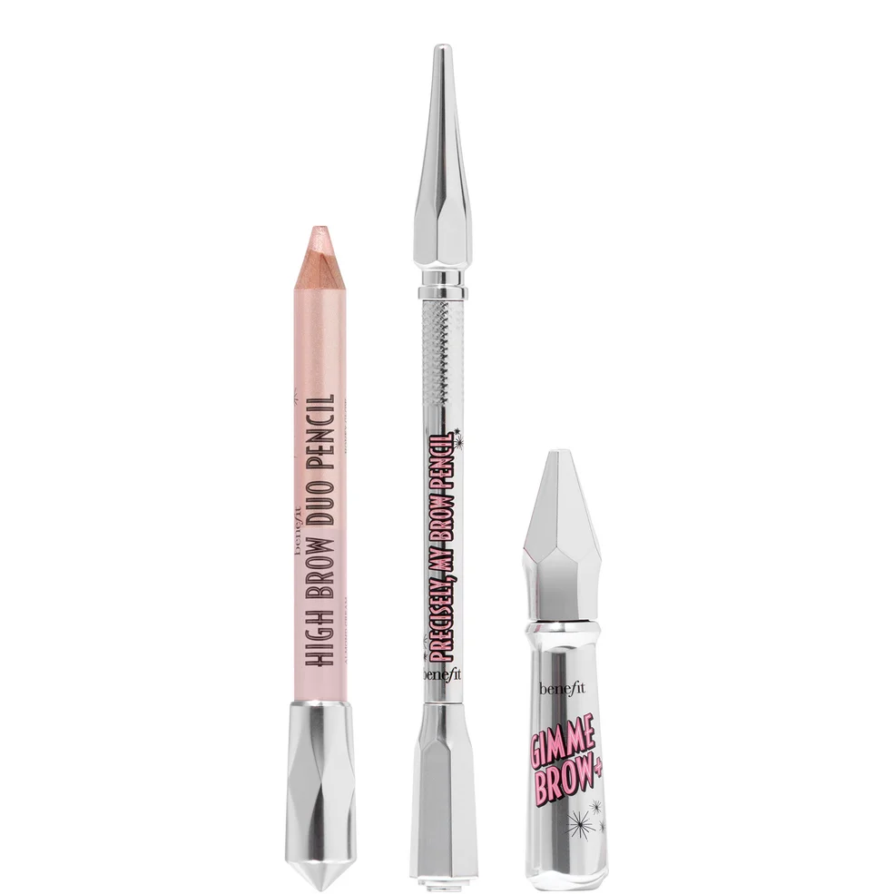 benefit Brow Essentials Eyebrow Pencil, Eyebrow Gel and Highlighting Pencil Gift Set (Various Shades) Image 1