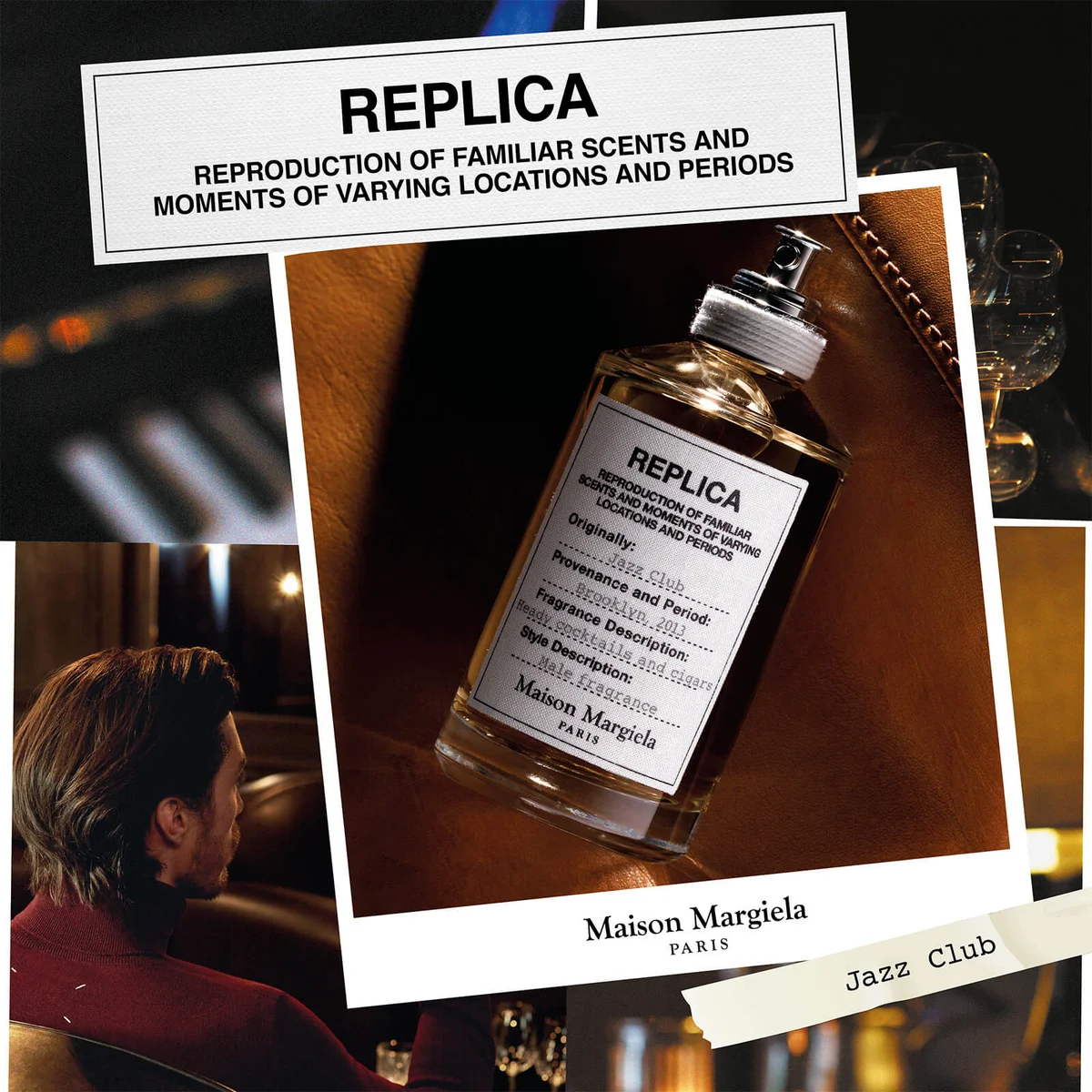 Maison Margiela Replica Jazz Club Eau de Toilette 100ml Cult