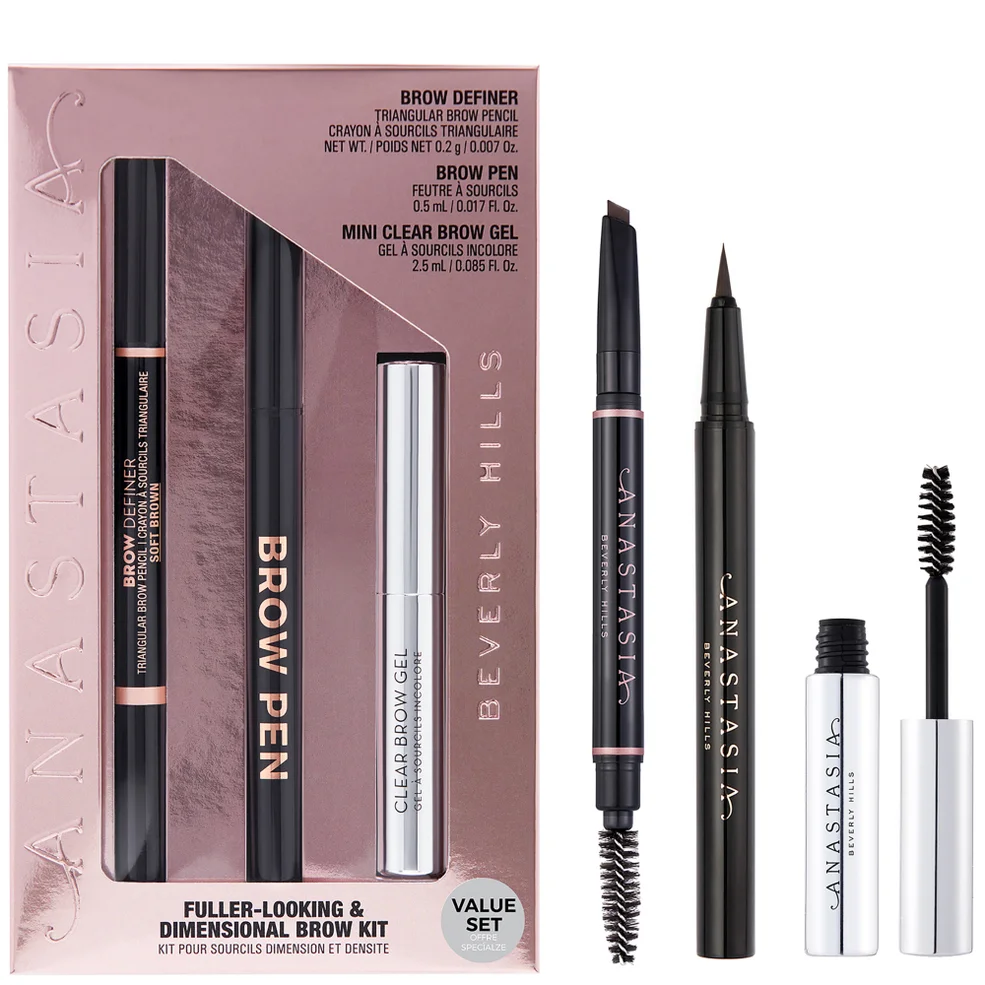 Anastasia Beverly Hills Fuller Looking and Dimensional Brows Kit (Various Shades) Image 1
