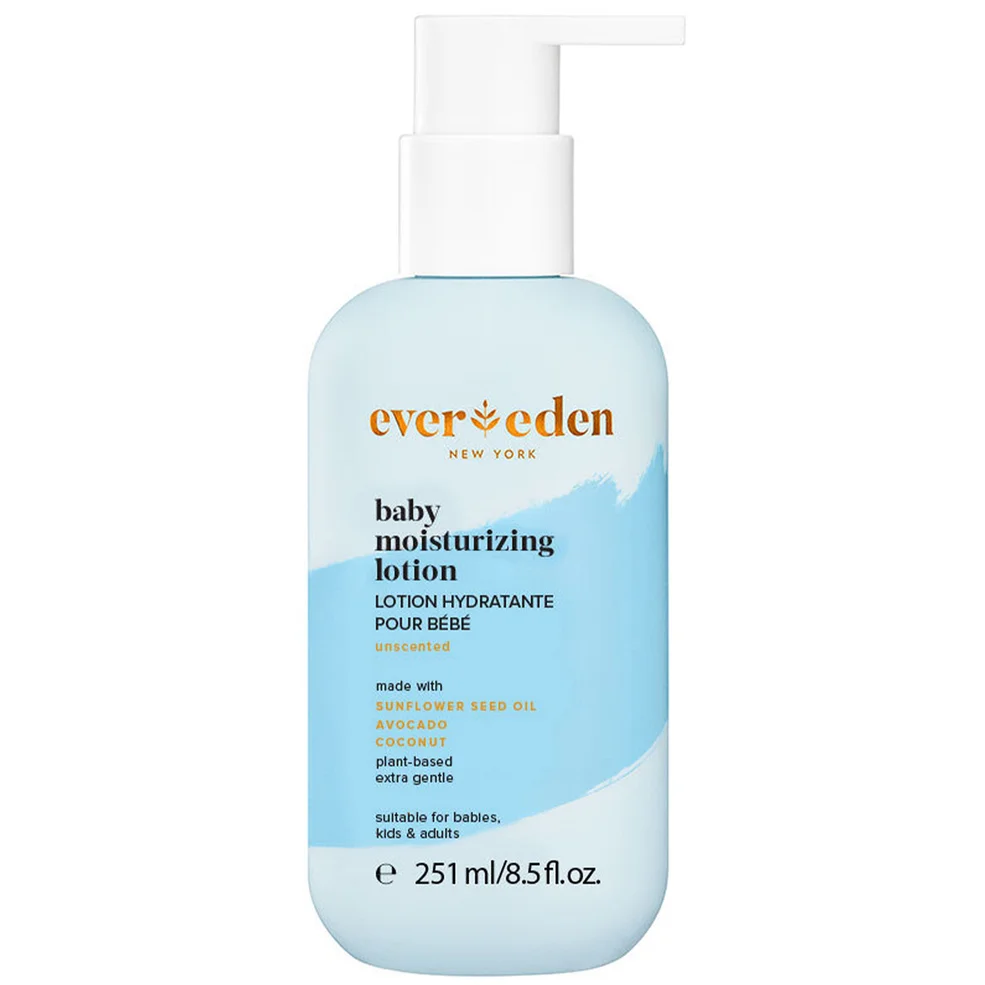 Evereden Baby Moisturising Lotion Fragrance Free 251ml Image 1