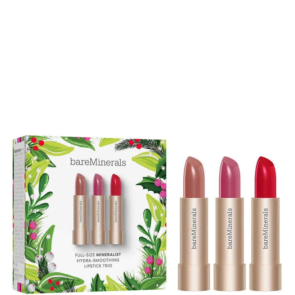 bareMinerals Mineralist Hydra-Smoothing Lipstick Trio Image 1