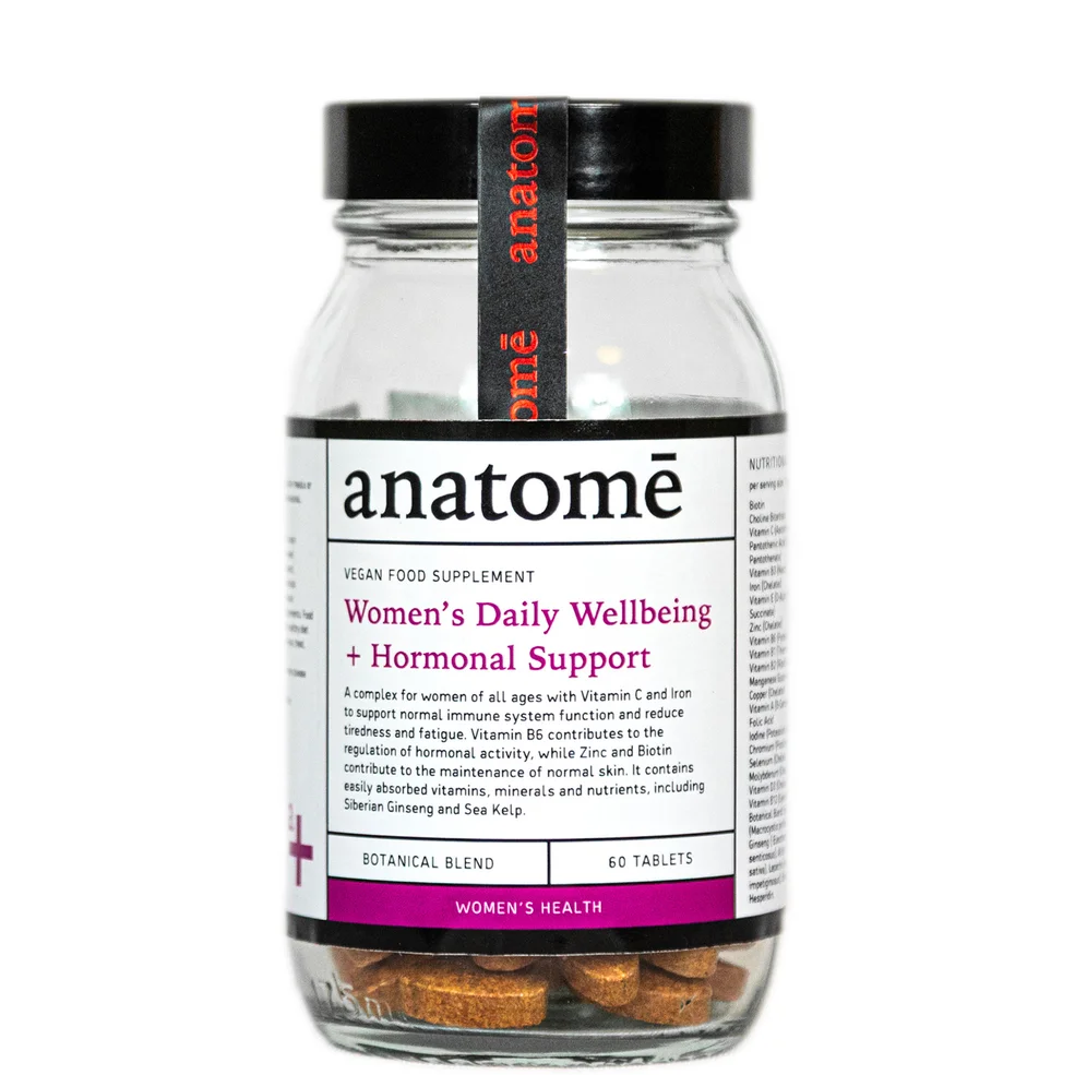 anatome Women's Daily Wellbeing and Hormonal Support (60 Capsules) Image 1