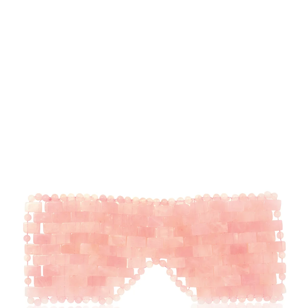 Angela Caglia Self Love Rose Quartz Eye Mask Image 1