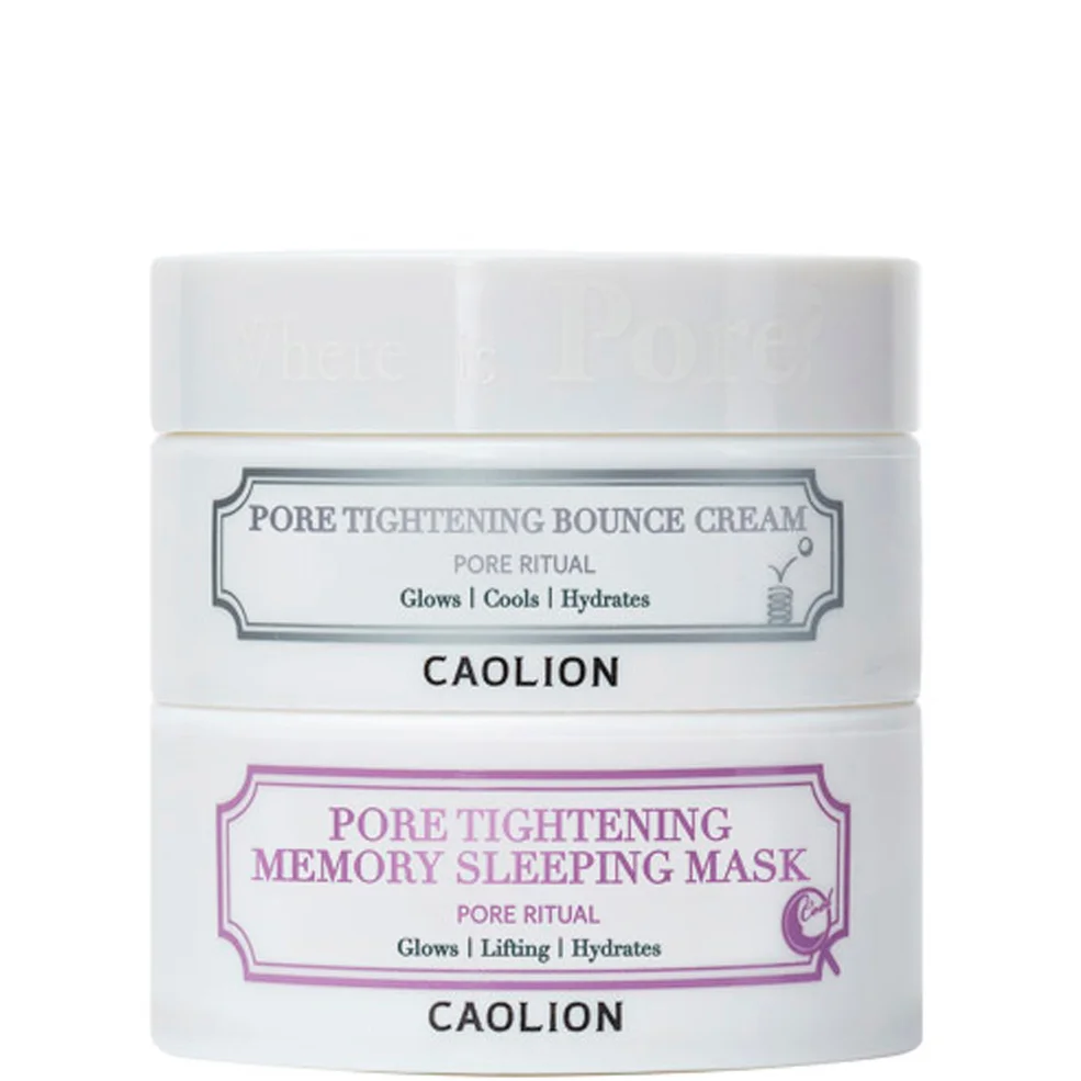 Caolion Pore Tightening Day & Night Glow Duo Image 1
