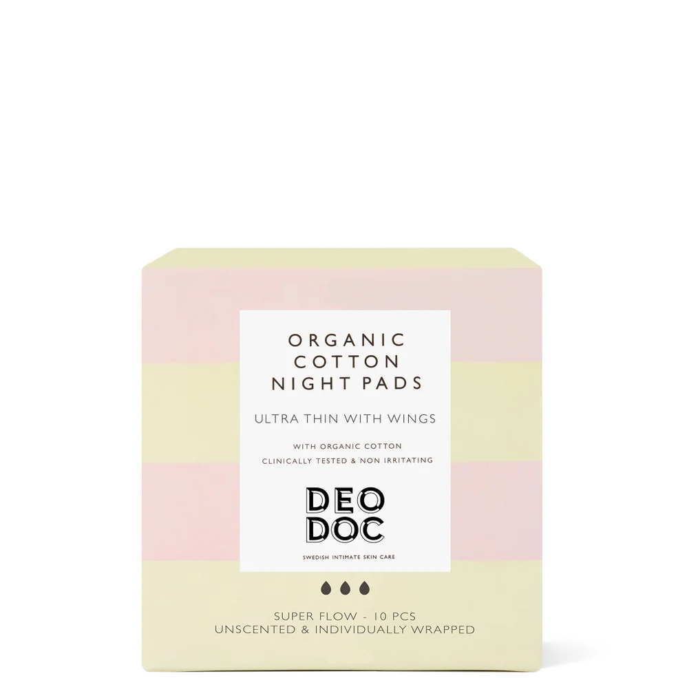 DeoDoc Organic Cotton Night Pads Image 1
