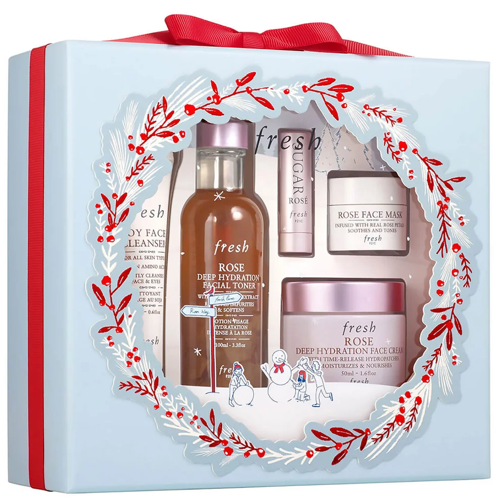 fresh Rose Hydration Skincare Set Image 1
