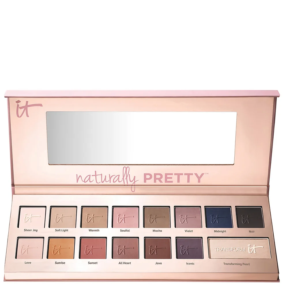 IT Cosmetics Naturally Pretty Matte Luxe Transforming Eyeshadow Palette Image 1