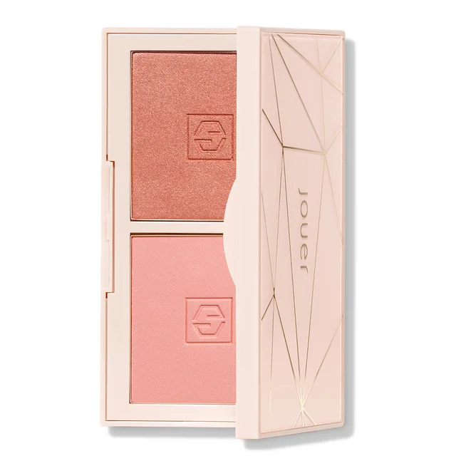 Jouer Cosmetics Blush Bouquet Rose Gold Dual Blush Palette Mini