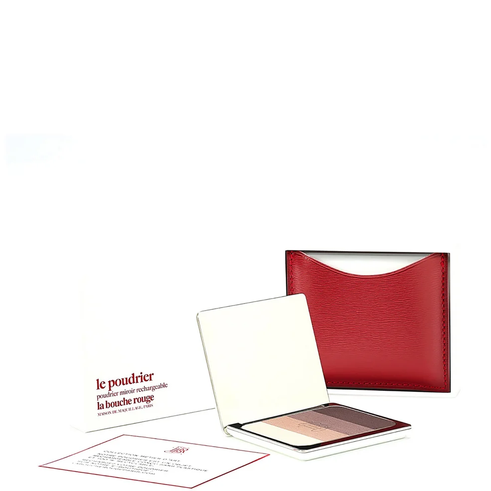 La Bouche Rouge Paris Red Fine Leather Aral Eye Shadow Set Image 1