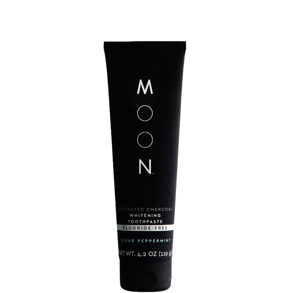 Moon Oral Care Activated Charcoal Whitening Toothpaste Fluoride-Free Image 1