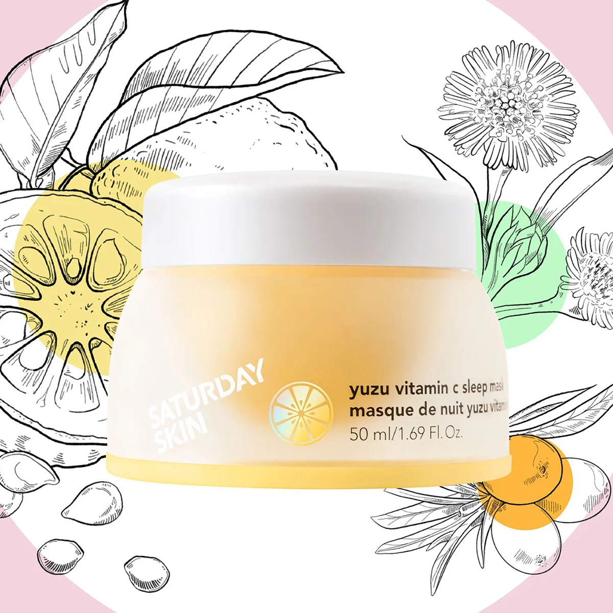 Saturday Skin Yuzu Vitamin C Sleep Mask | Cult Beauty Saturday Skin Yuzu Vitamin C Sleep Mask | Cult Beauty
