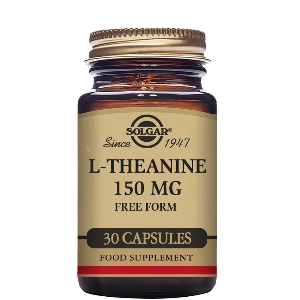Solgar L-Theanine 150mg Vegetable Capsules Image 1