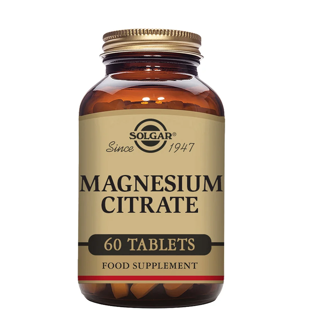 Solgar Magnesium Citrate Tablets - Pack of 60 Image 1