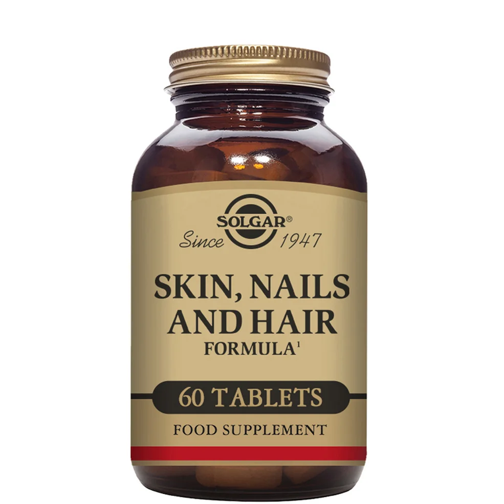 Solgar Skin, Nails and Hair Formula Tablets - Pack of 60 Image 1