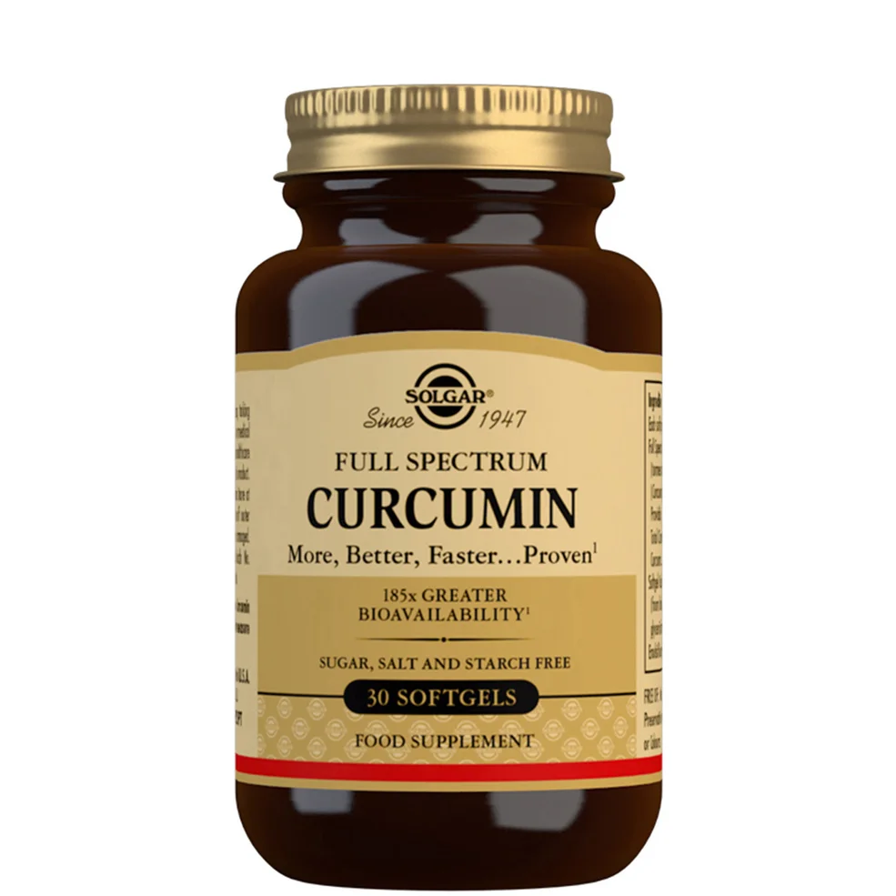Solgar Full Spectrum Curcumin Softgels - Pack of 30 Image 1