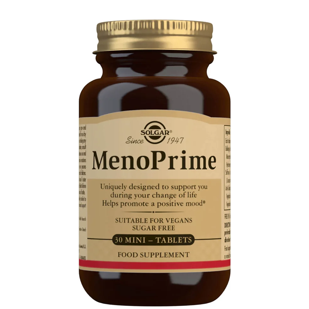 Solgar MenoPrime Tablets - 30 Mini Caps Image 1