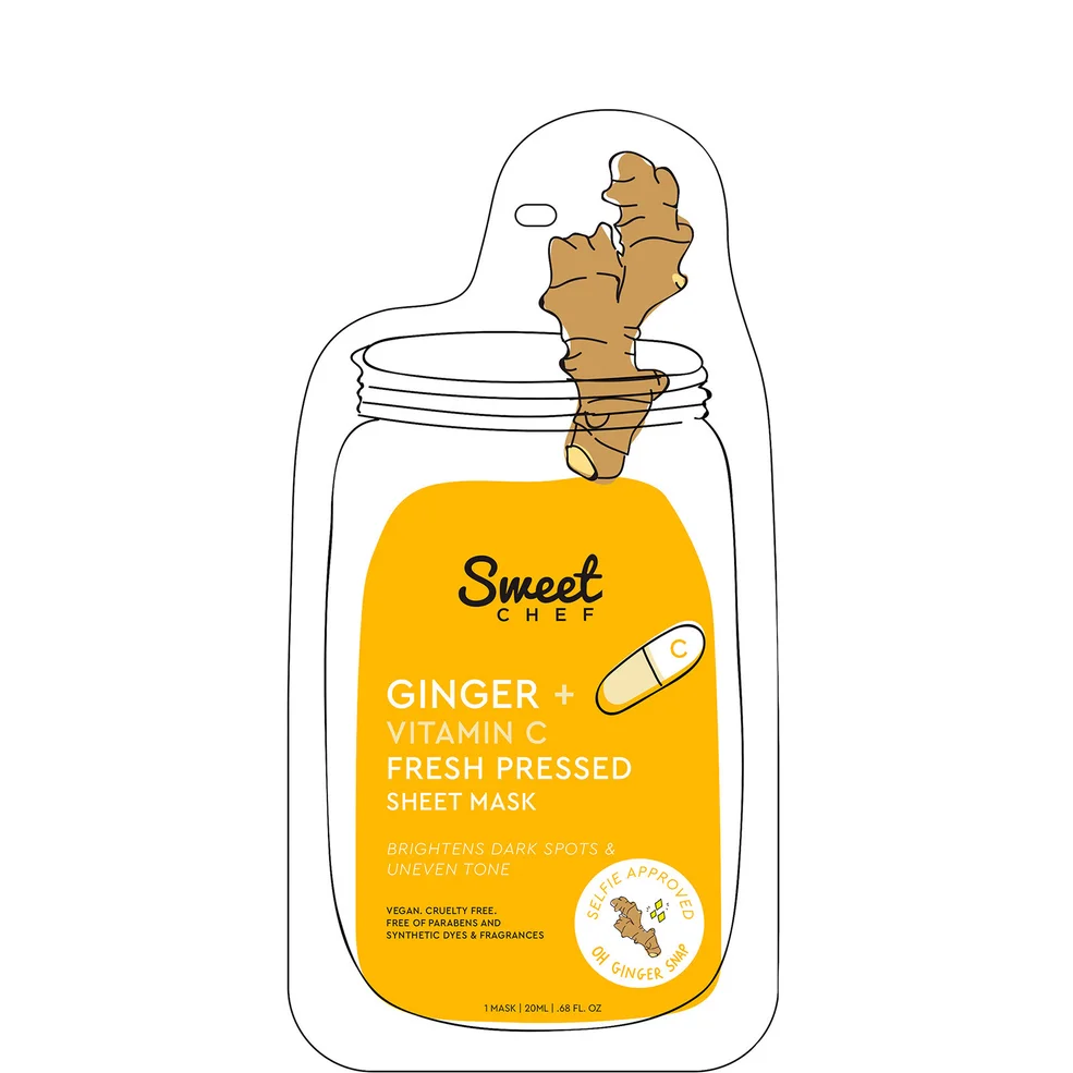 Sweet Chef Ginger + Vitamin C Fresh Pressed Sheet Mask Image 1
