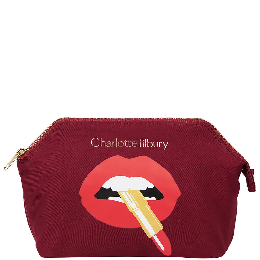 Charlotte Tilbury Hot Lips Makeup Bag Image 1