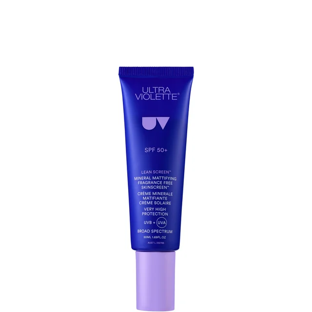 Ultra Violette Lean Screen Mineral Mattifying Fragrance Free Skinscreen SPF 50+