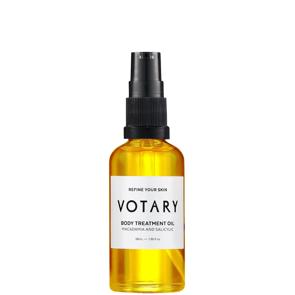 VOTARY Body Treatment Oil - Macadamia and Salicylic Image 1