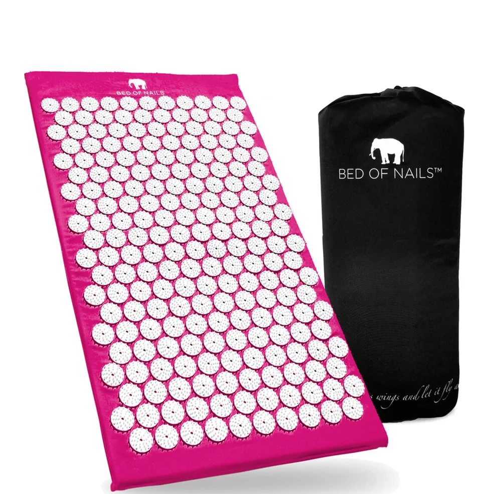 Bed of Nails Acupressure Mat - Pink Image 1