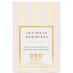 DeoDoc Intimate Deowipes - Option Fresh Coconut
