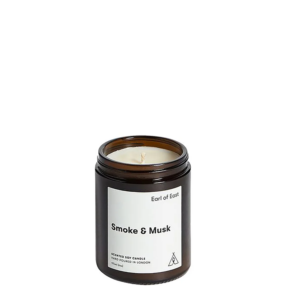 Earl of East Soy Wax Candle-Smoke & Musk 170ml Image 1