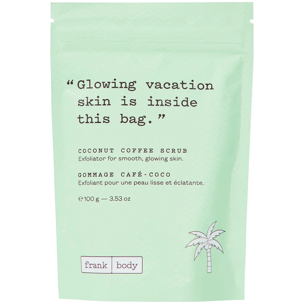 frank body Coconut Coffee Scrub 100g Image 1