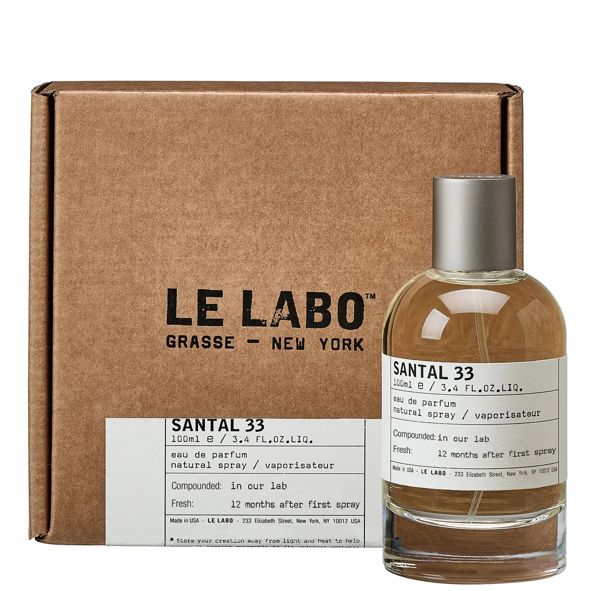 Le Labo SANTAL 33 Eau de Parfum 100ml Cult Beauty