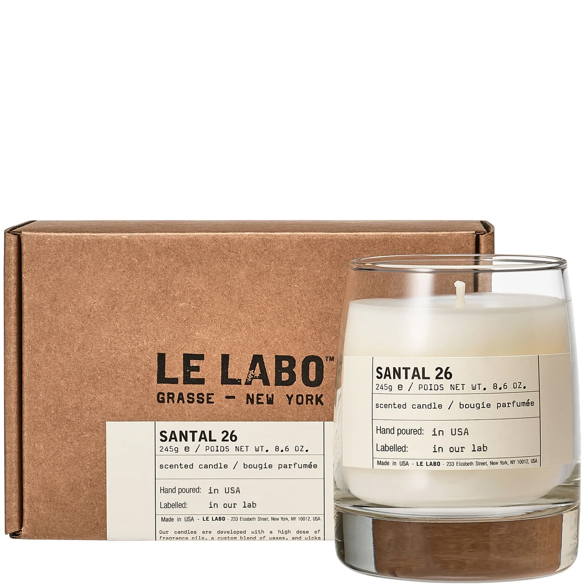 Le Labo Classic Candle Santal 26 245g - Main Image