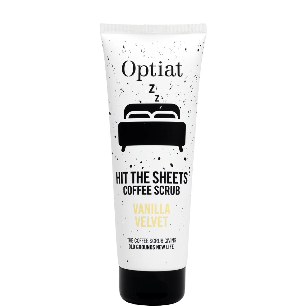 Optiat Hit The Sheets Vanilla Velvet Coffee Scrub 220g Image 1