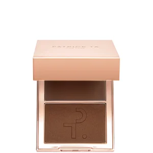 PATRICK TA Major Sculpt Crème Contour & Powder Bronzer Duo - Shade She's Chiseled (Deep)
