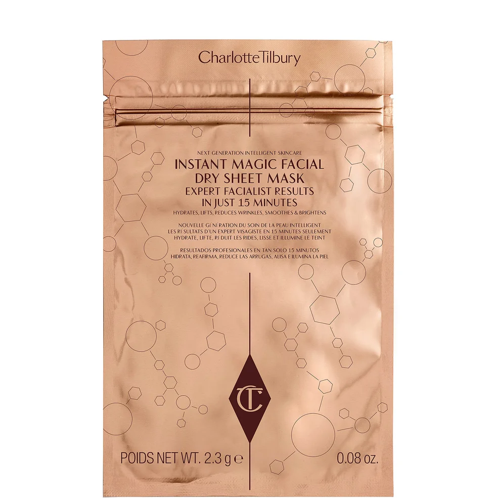 Charlotte Tilbury Instant Magic Facial Dry Sheet Mask Single Sheet Image 1