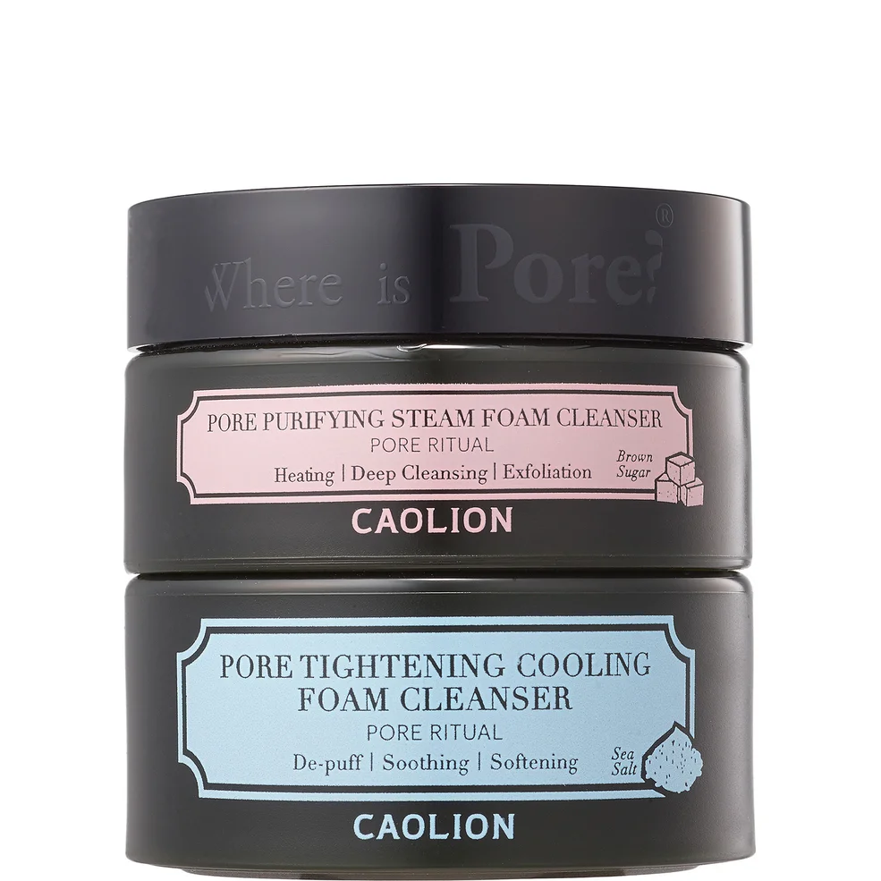 Caolion Hot & Cool Pore Foam Cleansing Duo Image 1