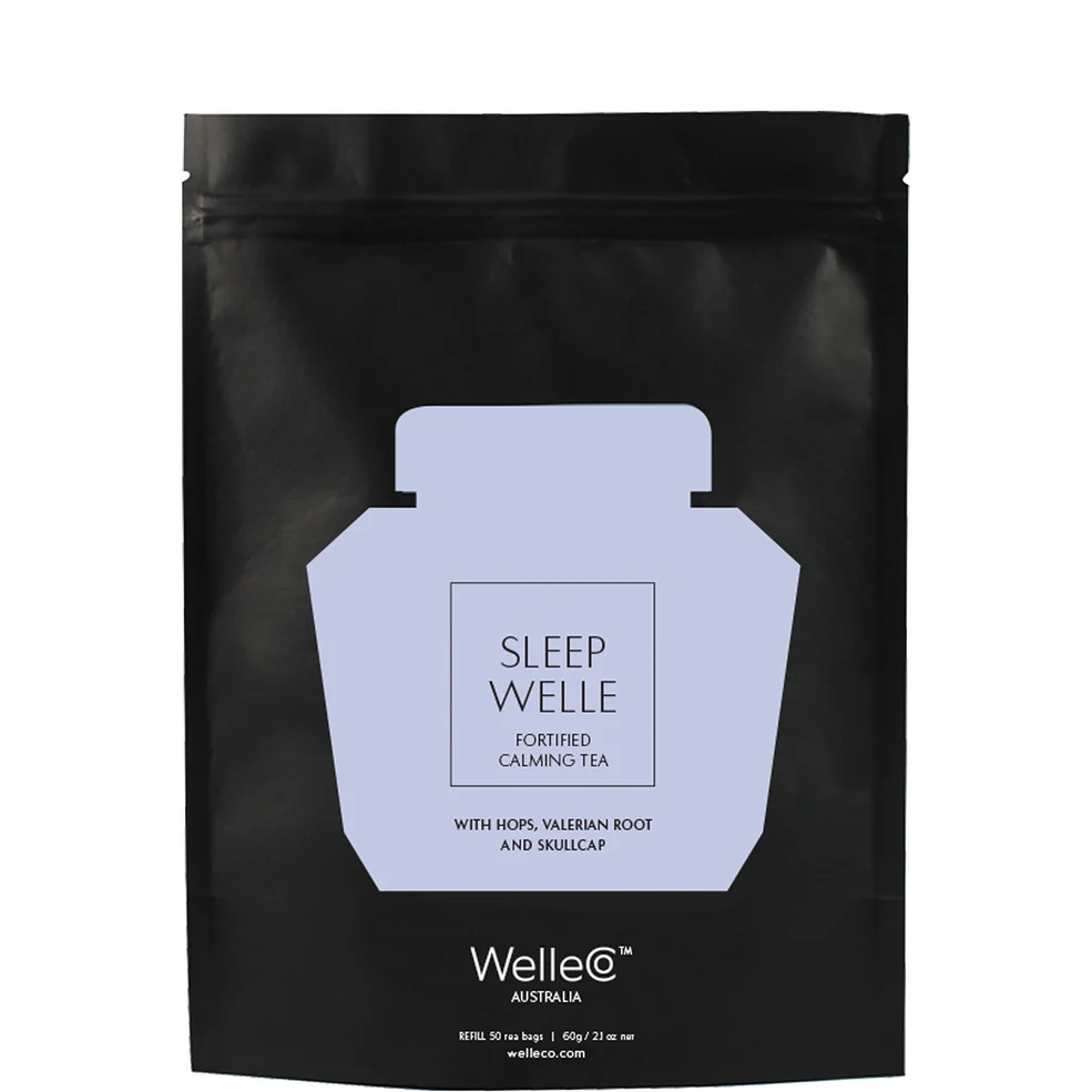 WelleCo Sleep Welle Calming Tea - 50 bag refill Image 1