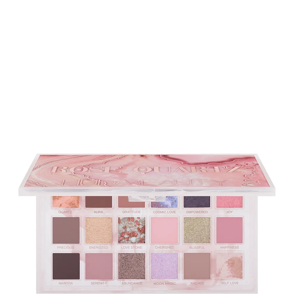 Huda Beauty Rose Quartz Eyeshadow Palette Image 1
