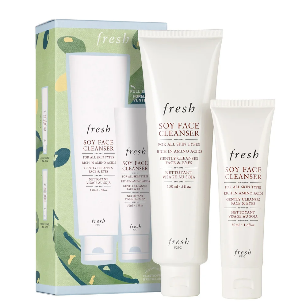 Fresh Soy Face Cleanser Duo Gift Set (Worth £43.00) Image 1