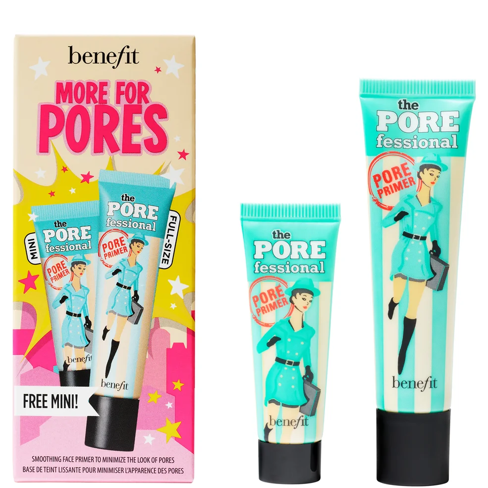 benefit More for Pores! Pore Minimising Face Primer Duo Set Image 1