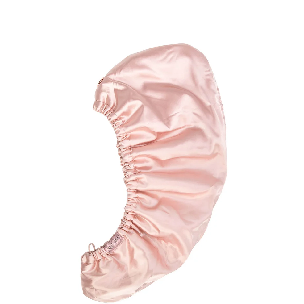Kitsch Satin Wrapped Hair Towel - Blush Image 1