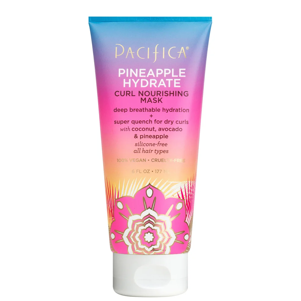 Pacifica Pineapple Hydrate Curl Nourishing Mask 177ml Image 1