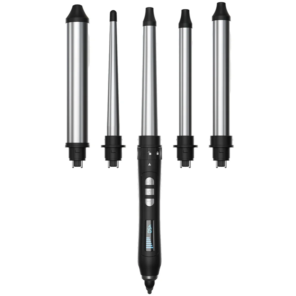 amika The Chameleon 5 Barrel Interchangeable Curling Kit Image 1