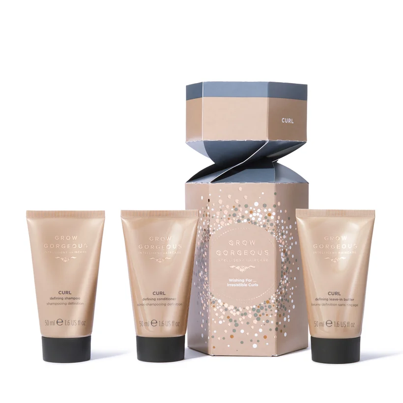 Grow Gorgeous Curl Christmas Cracker Giftset