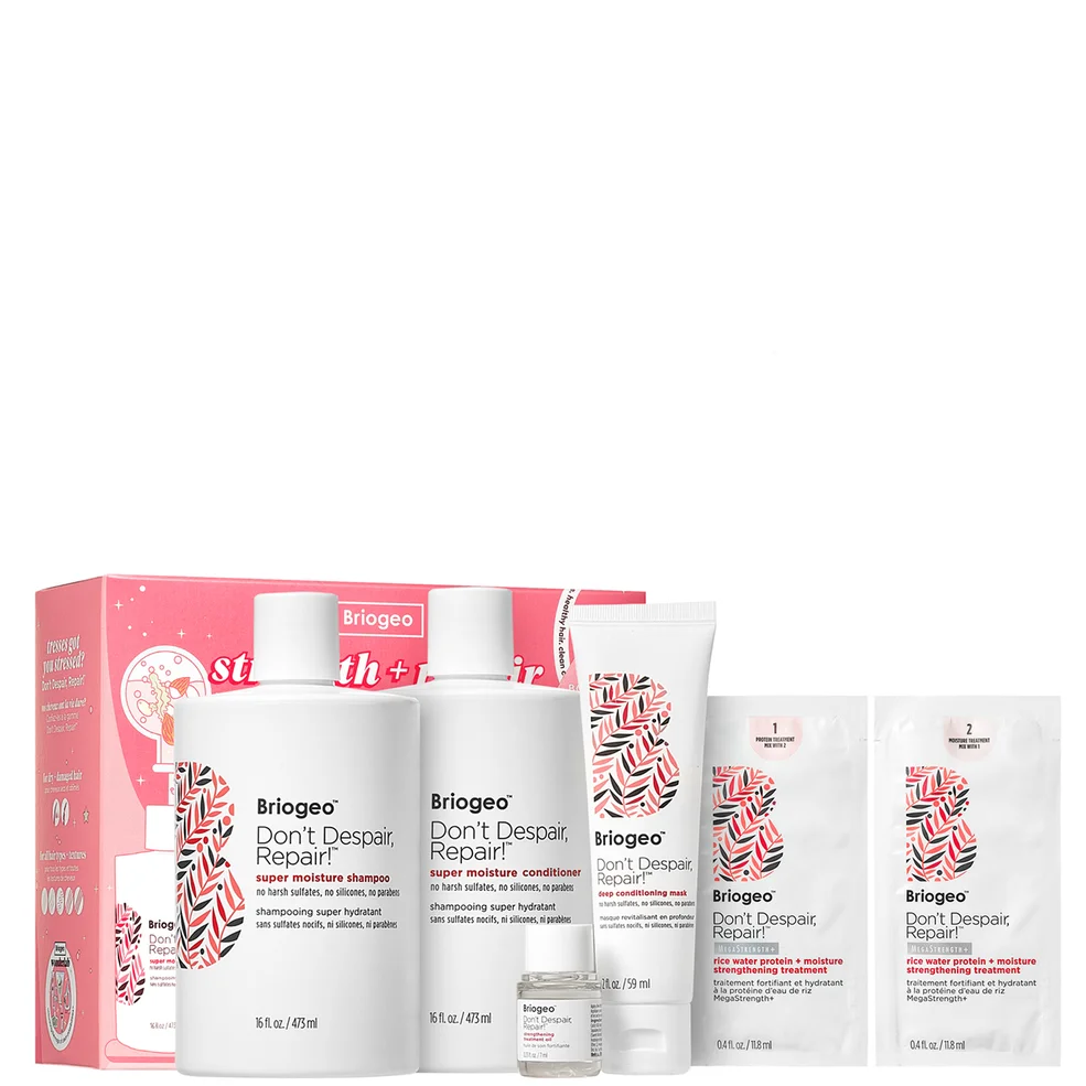 Briogeo Don't Despair, Repair! Strength and Repair Solutions Value Set for Dry and Damaged Hair Image 1