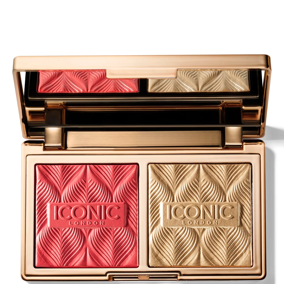 ICONIC London Silk Glow Duo - Coral Glow Image 1